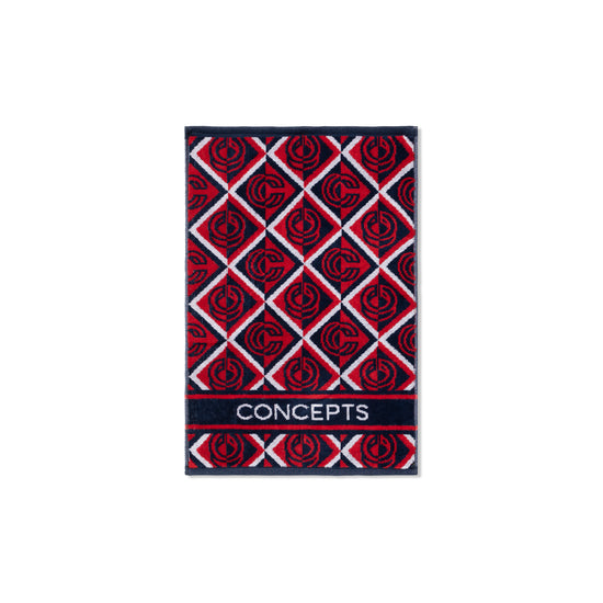 Concepts Almas Hand Towel (Navy/Red)