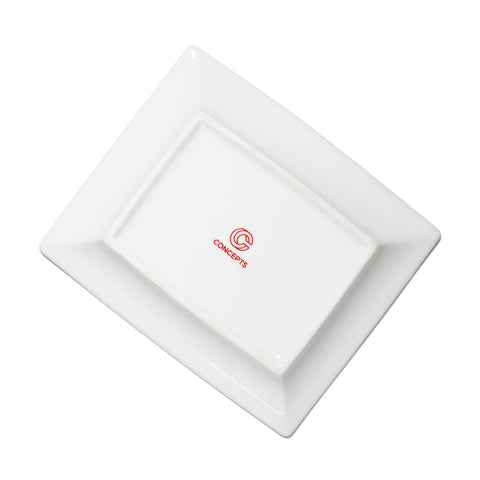 Concepts Almas Porcelain Tray (Red/Gold/White)