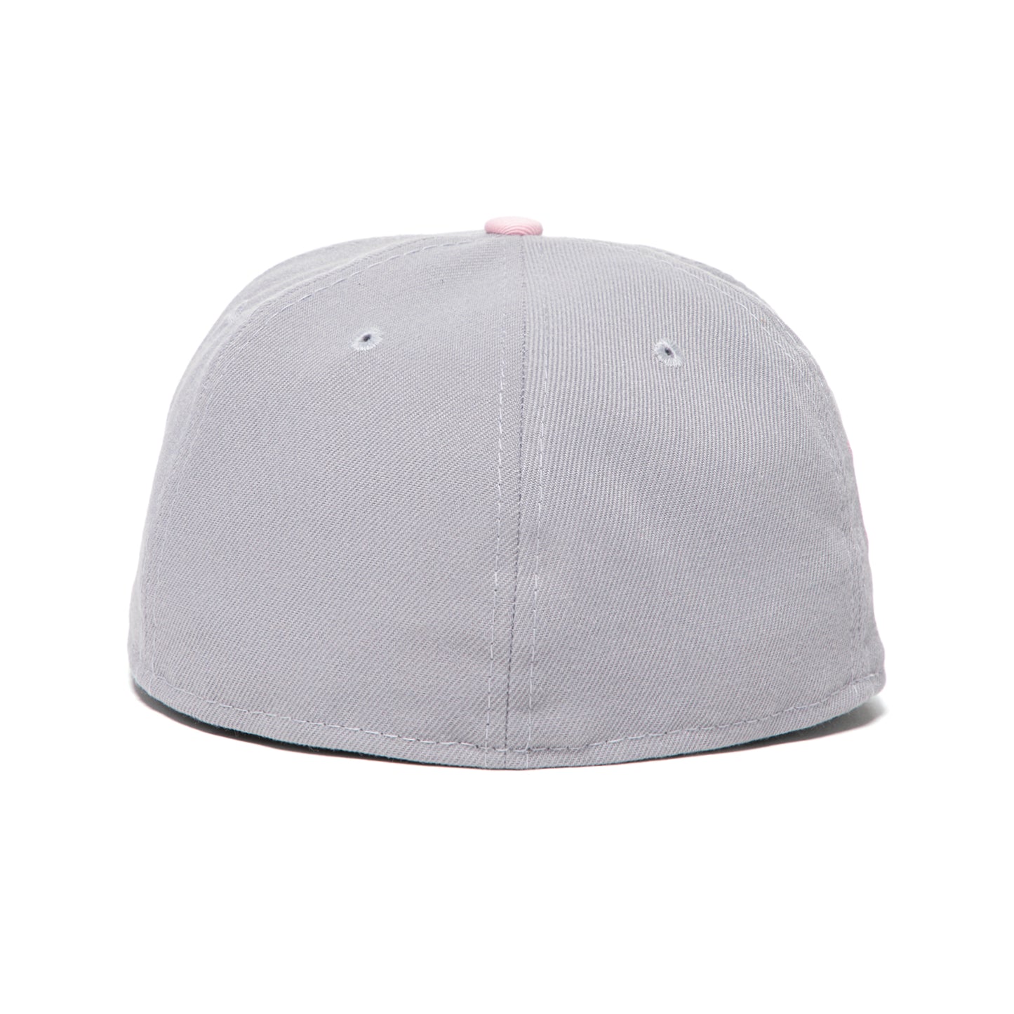Concepts x New Era 5950 New York Yankees Fitted Hat (Gray/Pink)