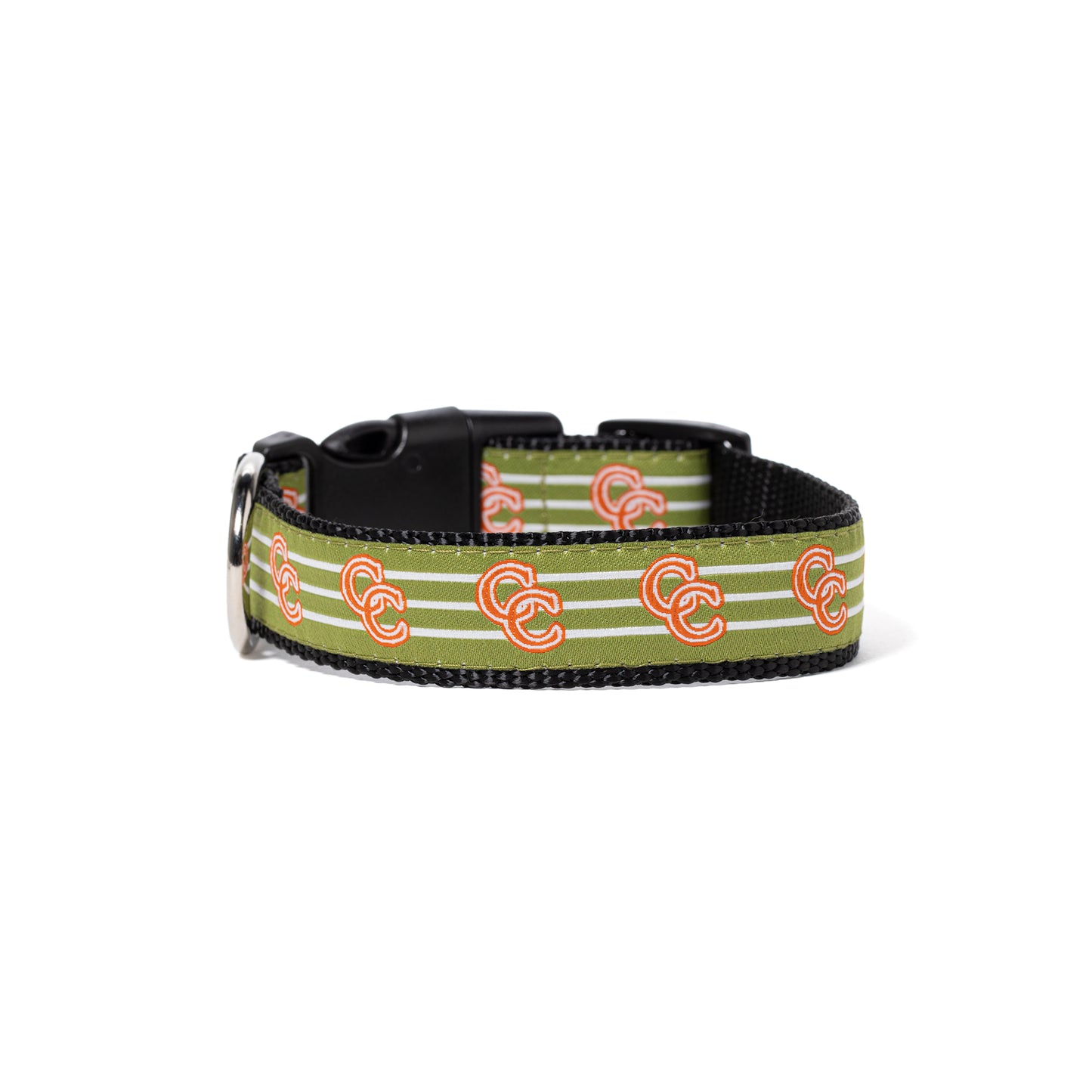 Concepts Clarity Woven Dog Collar (Green)