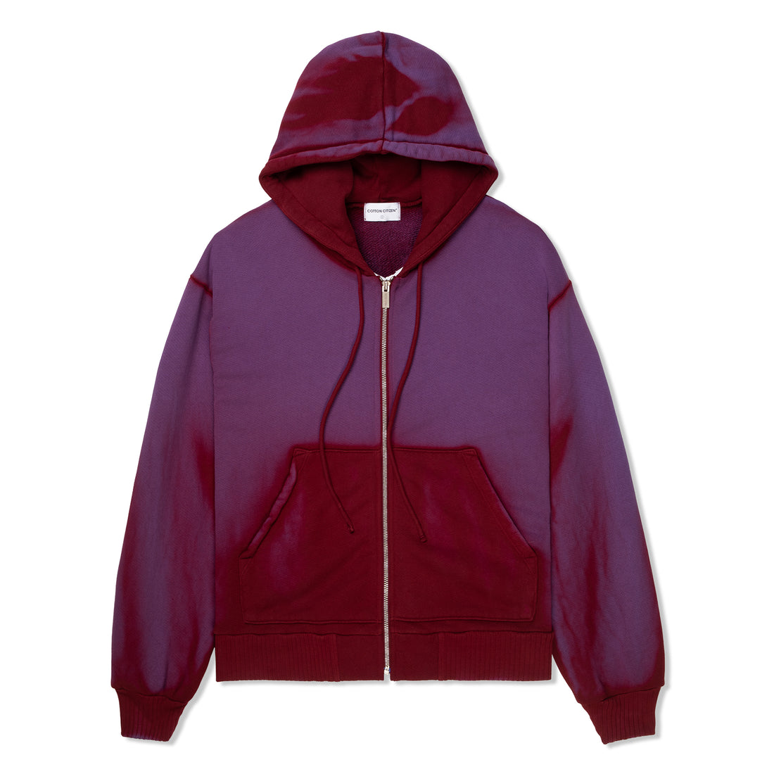 Cotton Citizen Brooklyn Oversized Zip Hoodie (Iris Cast) CNCPTS