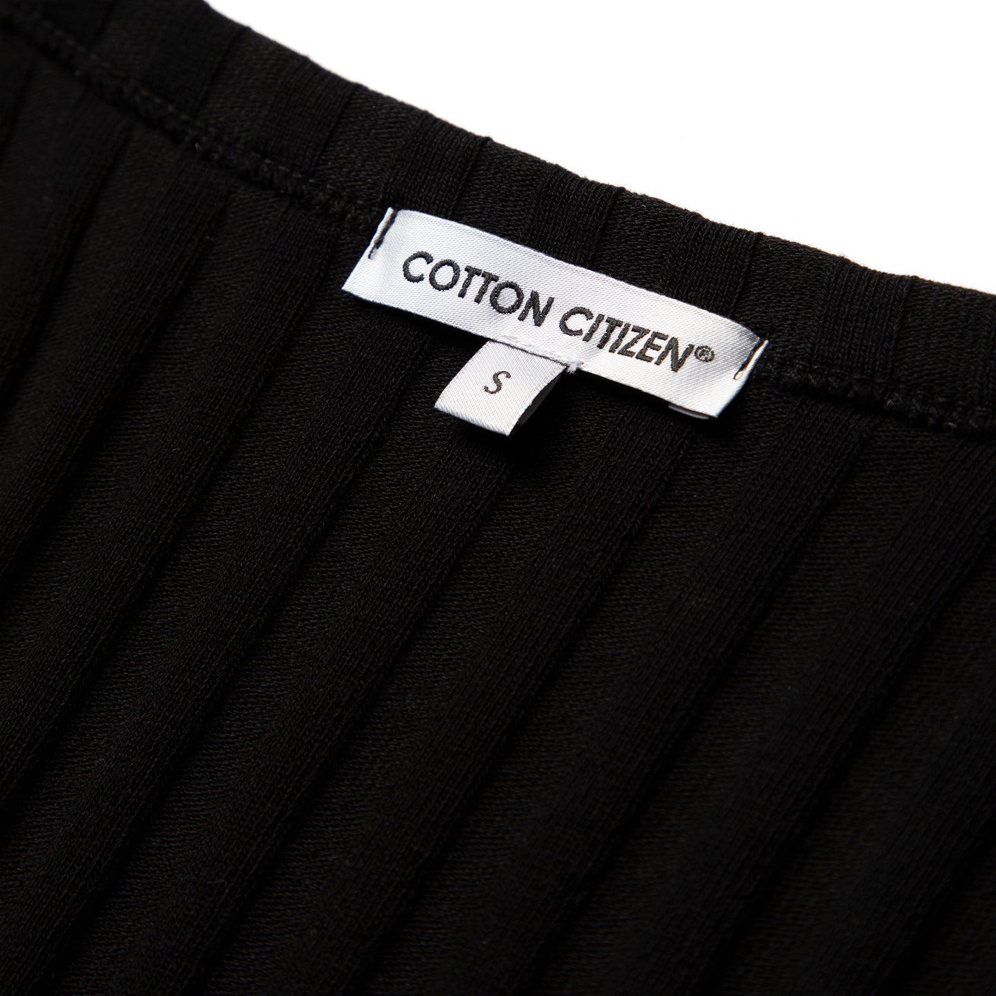 Cotton Citizen Womens Capri Crop Cardigan (Jet Black)