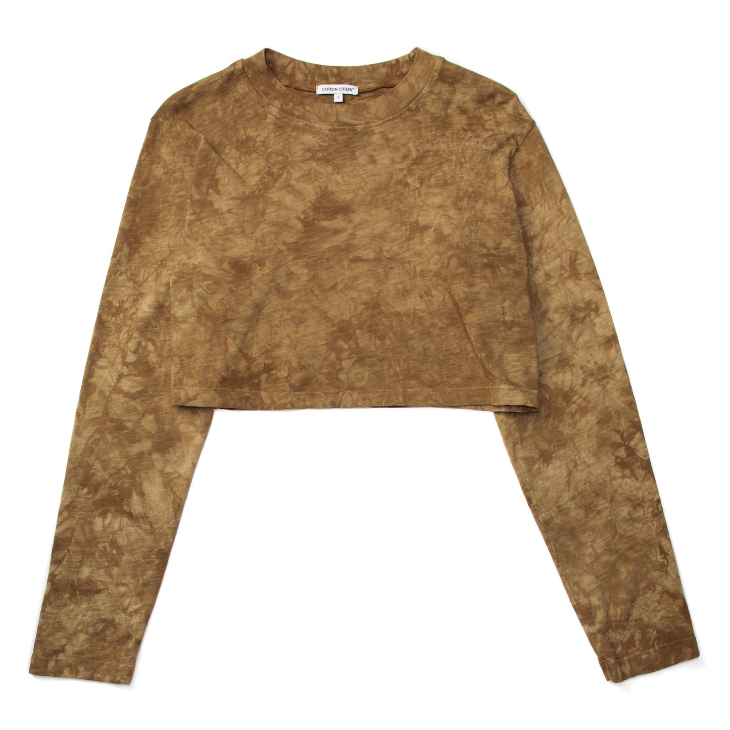 Cotton Citizen Tokyo Crop Long Sleeve (Toffee Crystal)