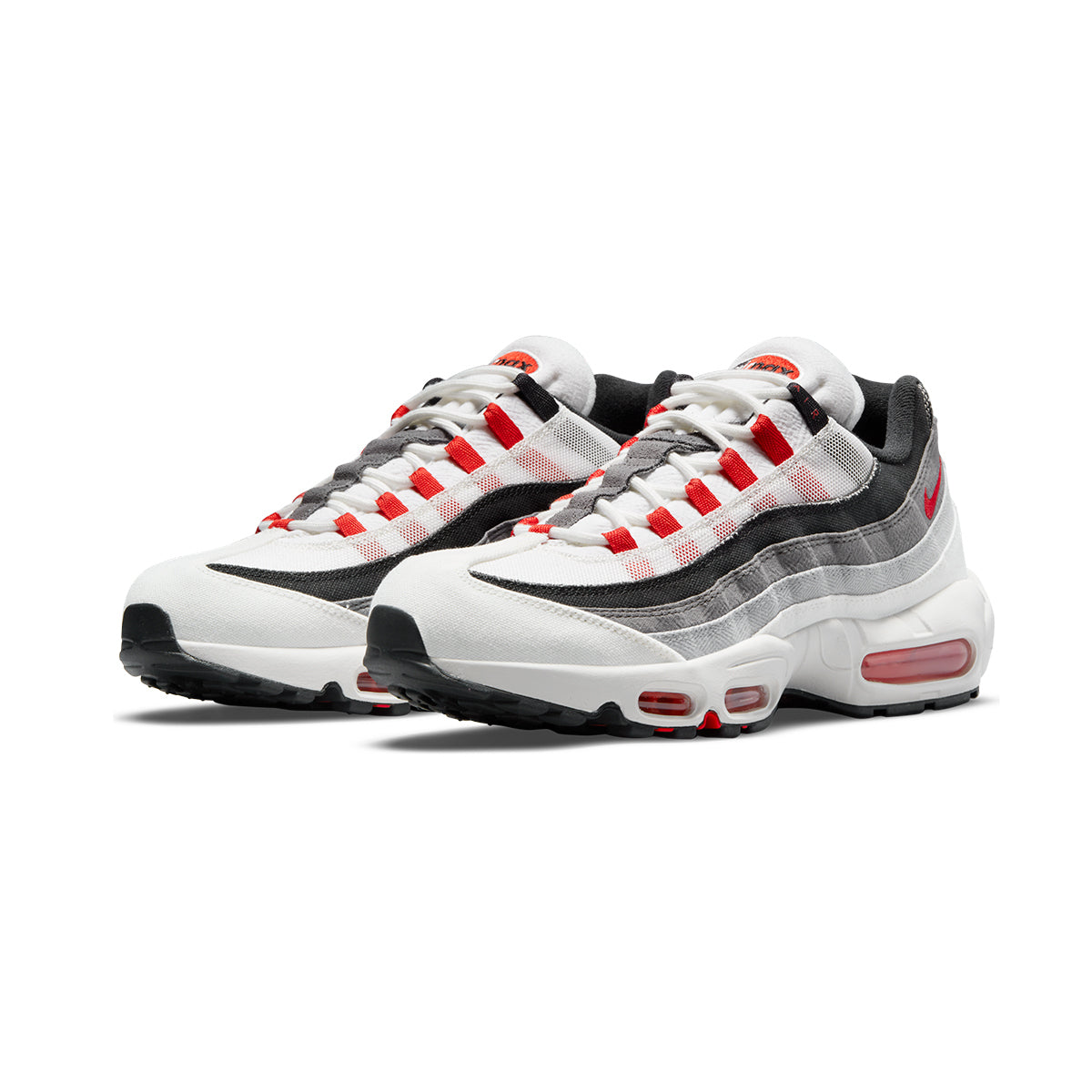 Nike Air Max 3 sneakers in white, red and black