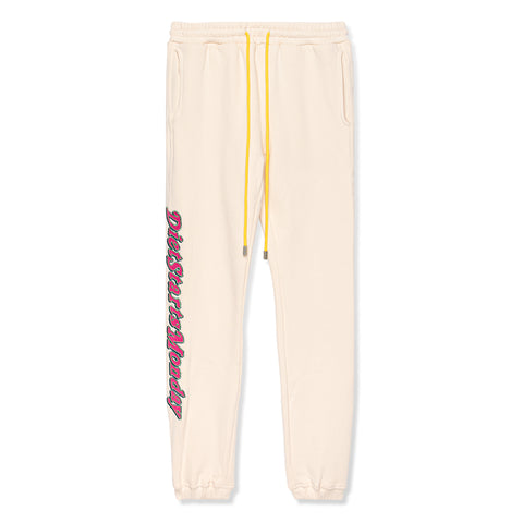 Diet Starts Monday Spell Out Sweatpants (Cream)