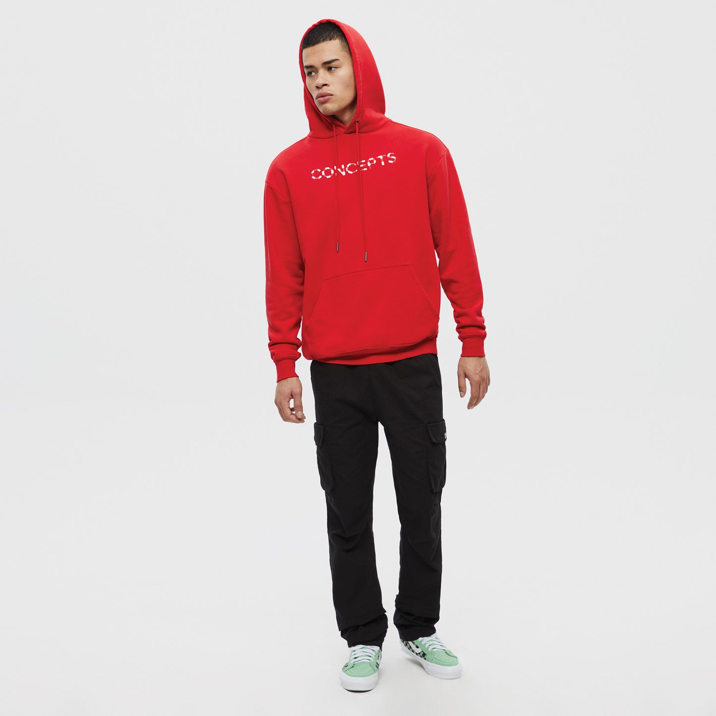 Concepts Jubilee Checkered Hoodie (Red)