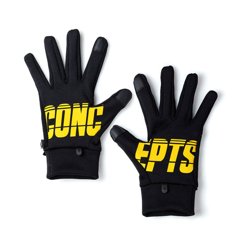 Concepts 3M Polartec Gloves (Yellow)