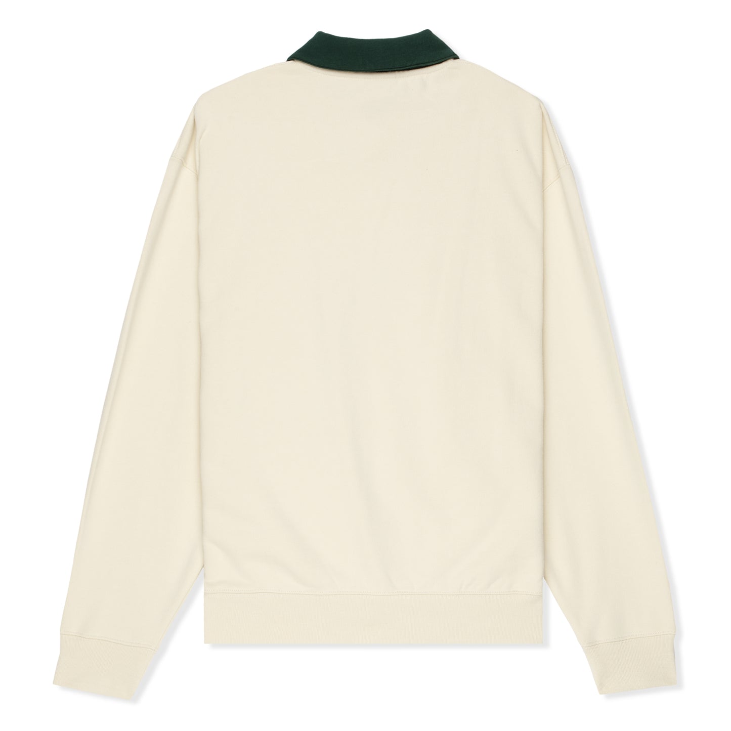 Grand Collection Collared Sweat Shirt (Cream/Forest)