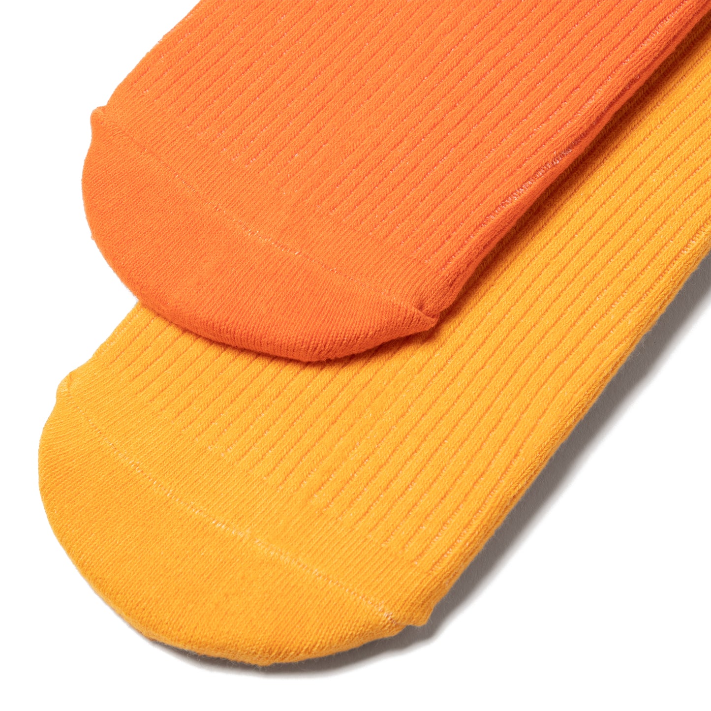 KkCo Two Tone Scallop Sock (Mixed Carrot)