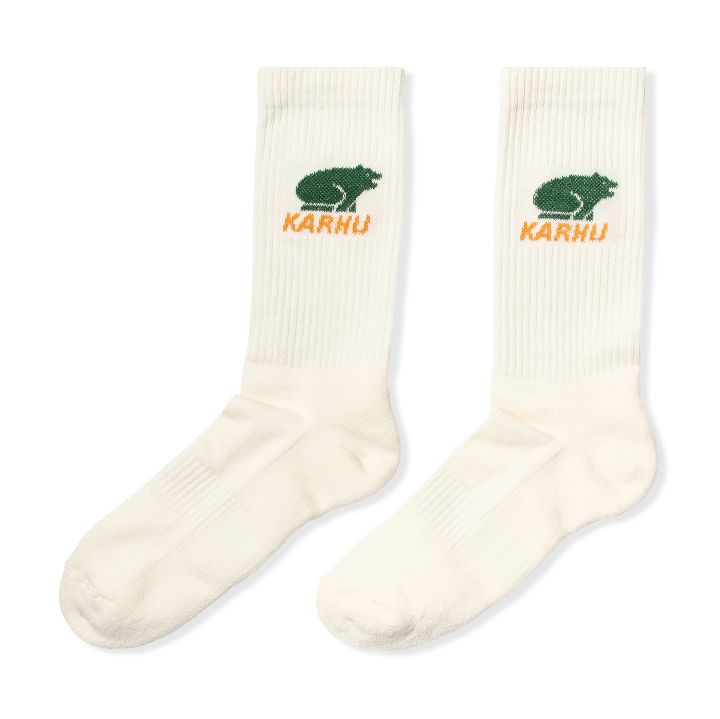 Karhu Classic Logo Sock (Vanilla ice/Green Jacket)