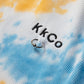 KkCo Reversible Asymmetrical Rib Tee (CLOUD TIE-DYE)