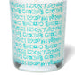 Concepts I AM DRUGS Soy Candle (Clear/Teal)