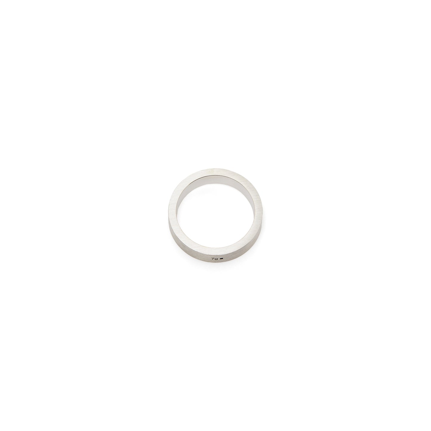 Le Gramme 7g brushed sterling silver ribbon ring (Sterling Silver)