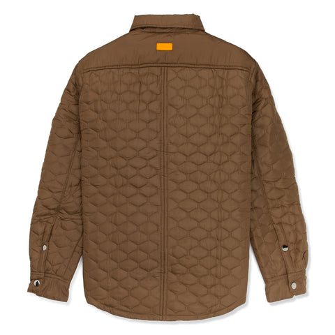 Mifland Quilted Overshirt QS LE (Deep Khaki)