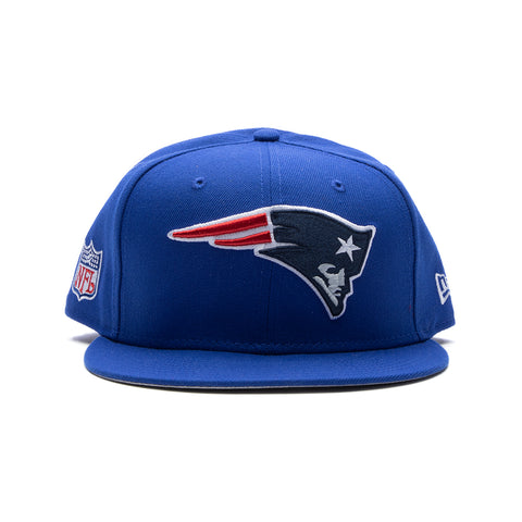 New Era 950 New England Patriots Cap Snapback (Royal Blue)
