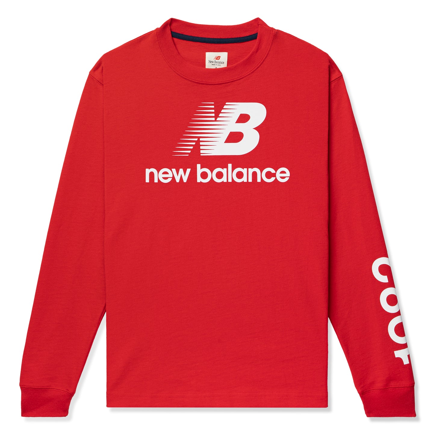 New Balance MADE in USA Heritage Short Sleeve T-Shirt (Team Red)
