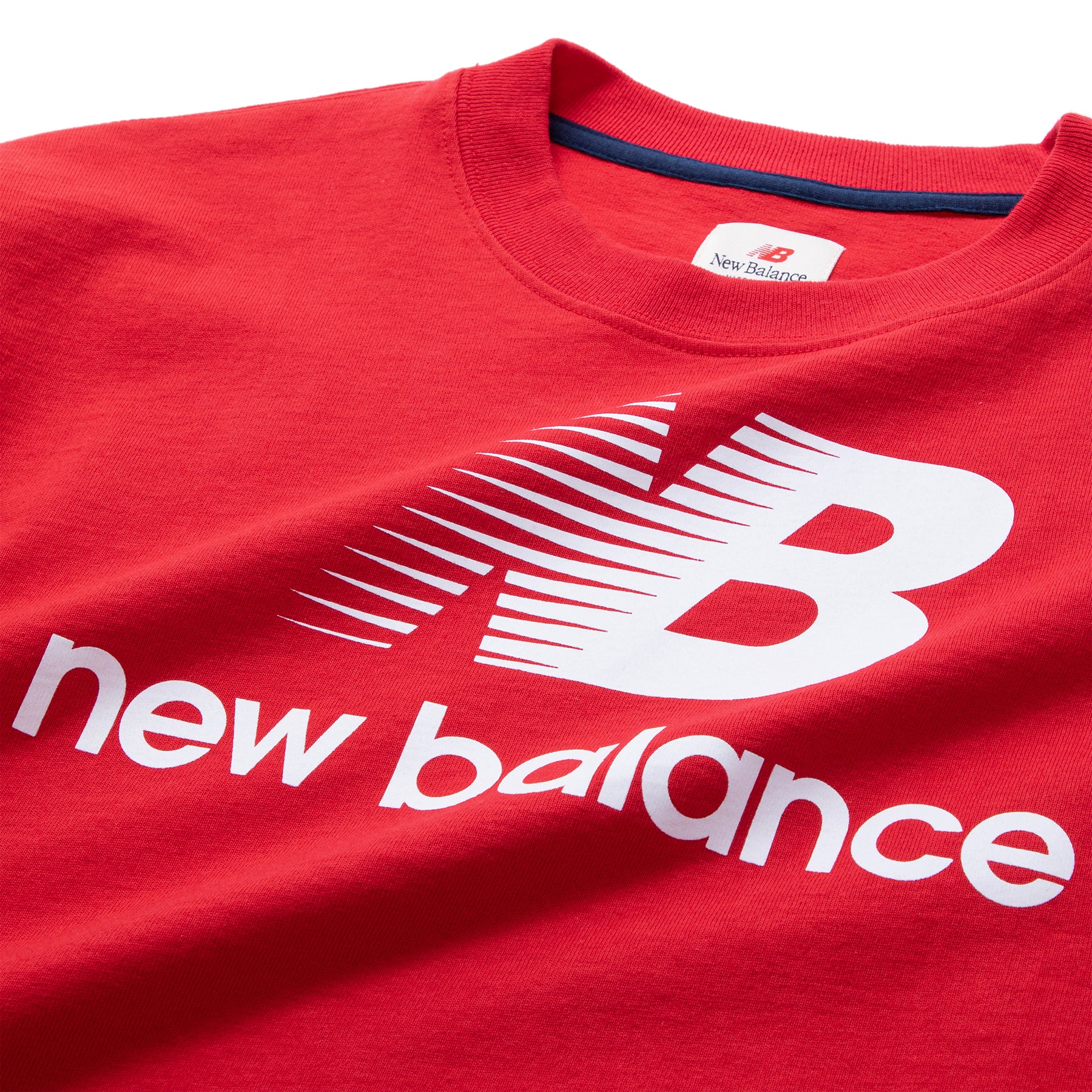 New balance t shirt red Clearance