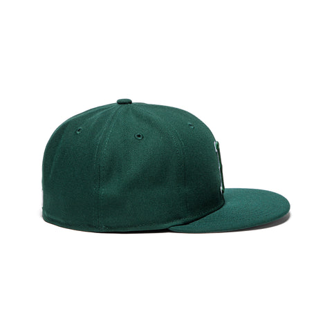 New Era MLB Boston Red Sox Dark Green 59FIFTY Fitted Hat (Dark Green)