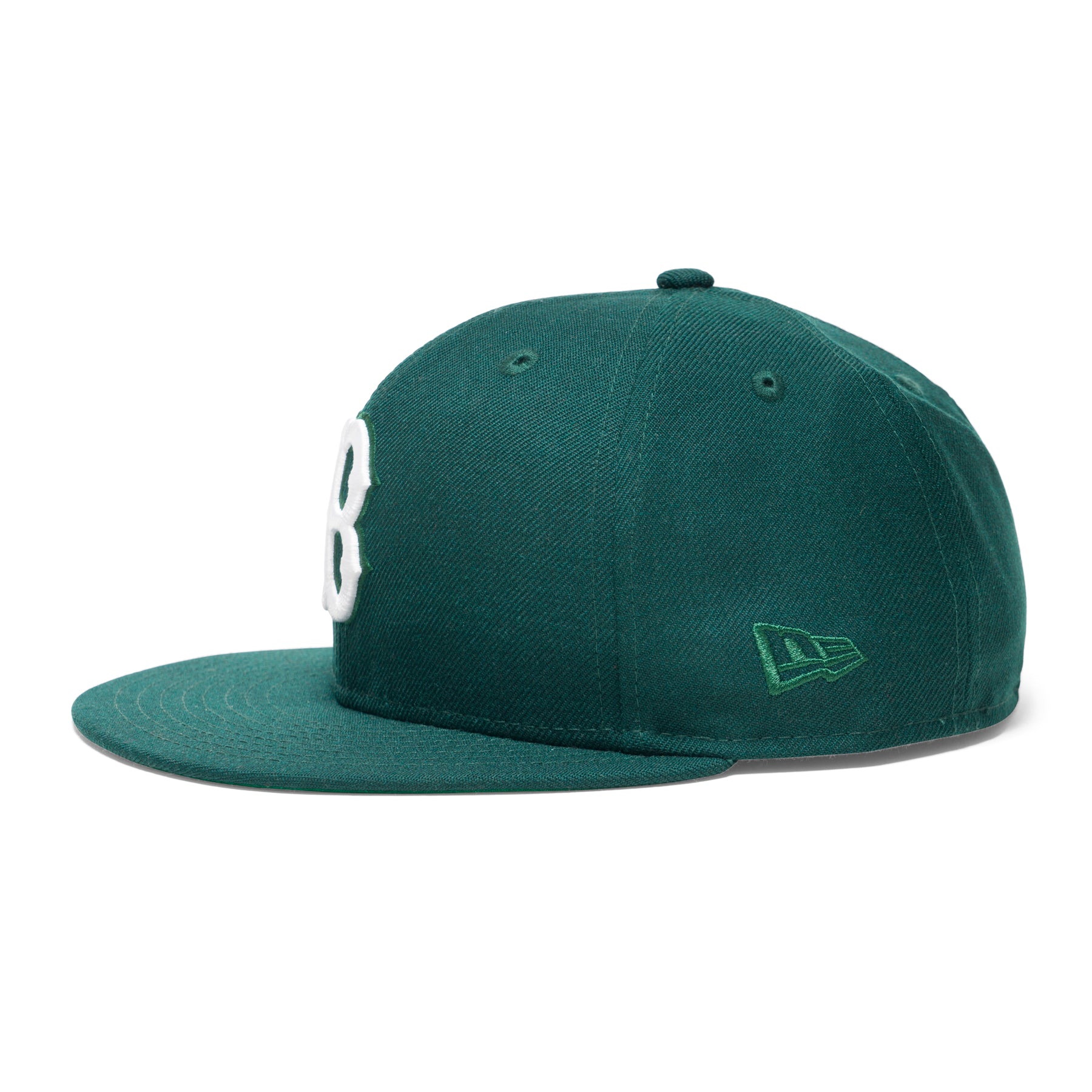 Concepts x New Era 59FIFTY Boston Red Sox Fitted Hat (Camel/Lime Green) 7