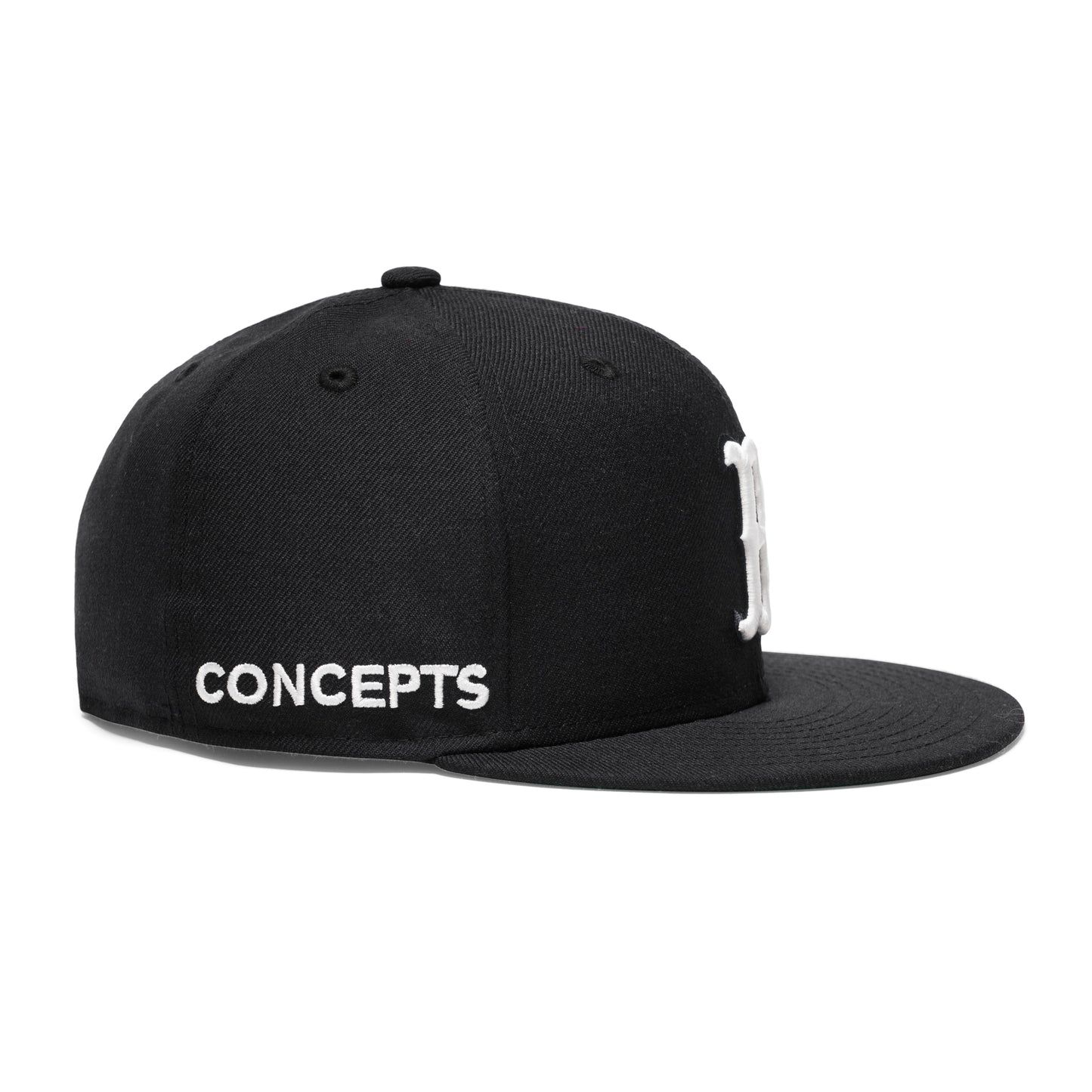 Concepts x New Era 5950 Boston Red Sox Fitted Hat (Black)