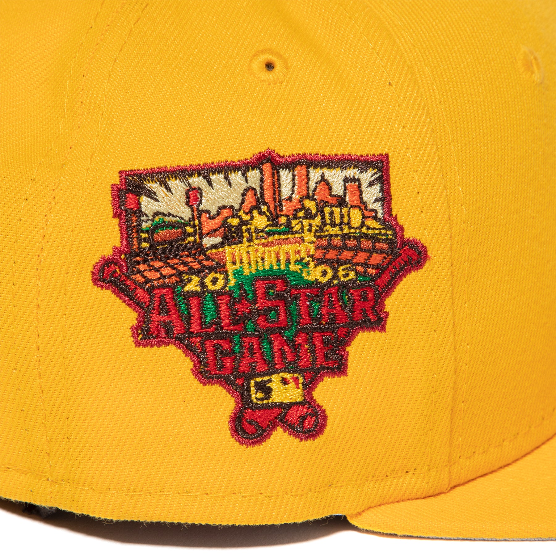 New Era Pittsburgh Pirates All Star Game 2006 Yellow Red Edition 59Fifty  Fitted Cap