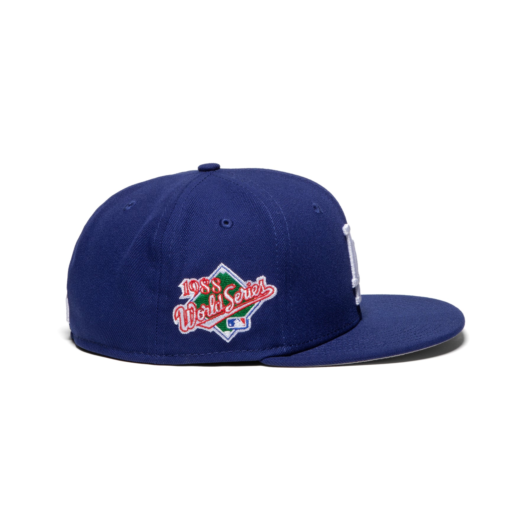 New Era 5950 1988 World Series LA Dodgers Blue Fitted Hat Men 8 