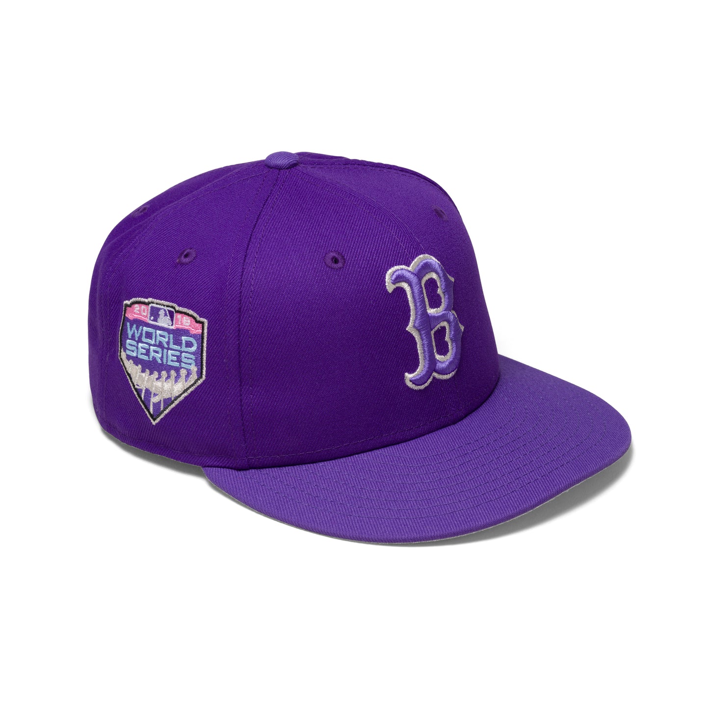 Concepts x New Era 59Fifty Boston Red Sox 2018 World Series Fitted Hat (Purple)