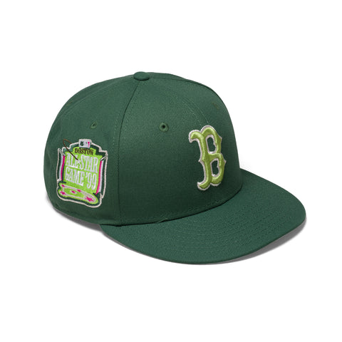 Concepts x New Era 5950 Boston Red Sox 99 All Star Game Fitted Hat (Green)