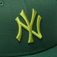 Concepts x New Era 59Fifty New York Yankees 1999 World Series Fitted Hat (Green)