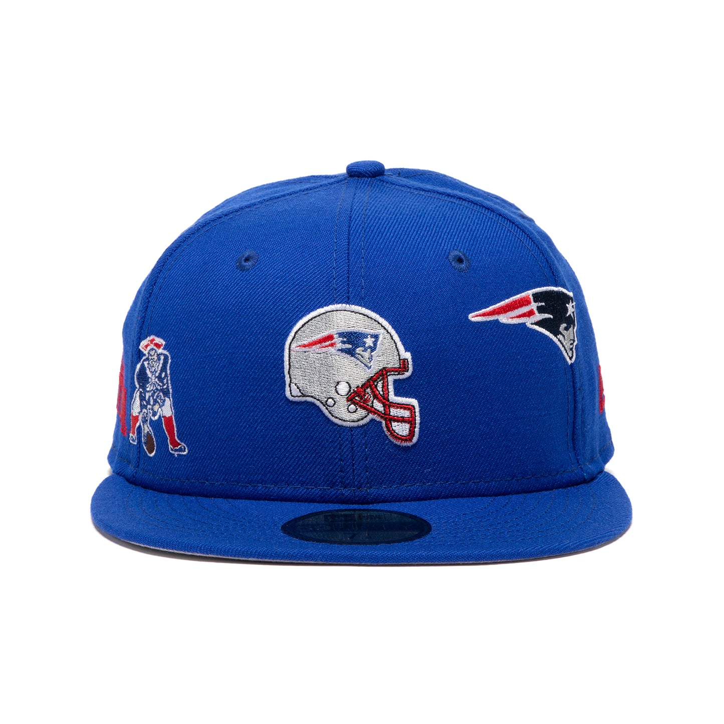 New Era x Just Don New England Patriots NFL 59FIFTY 9704 Fitted Hat (Blue)