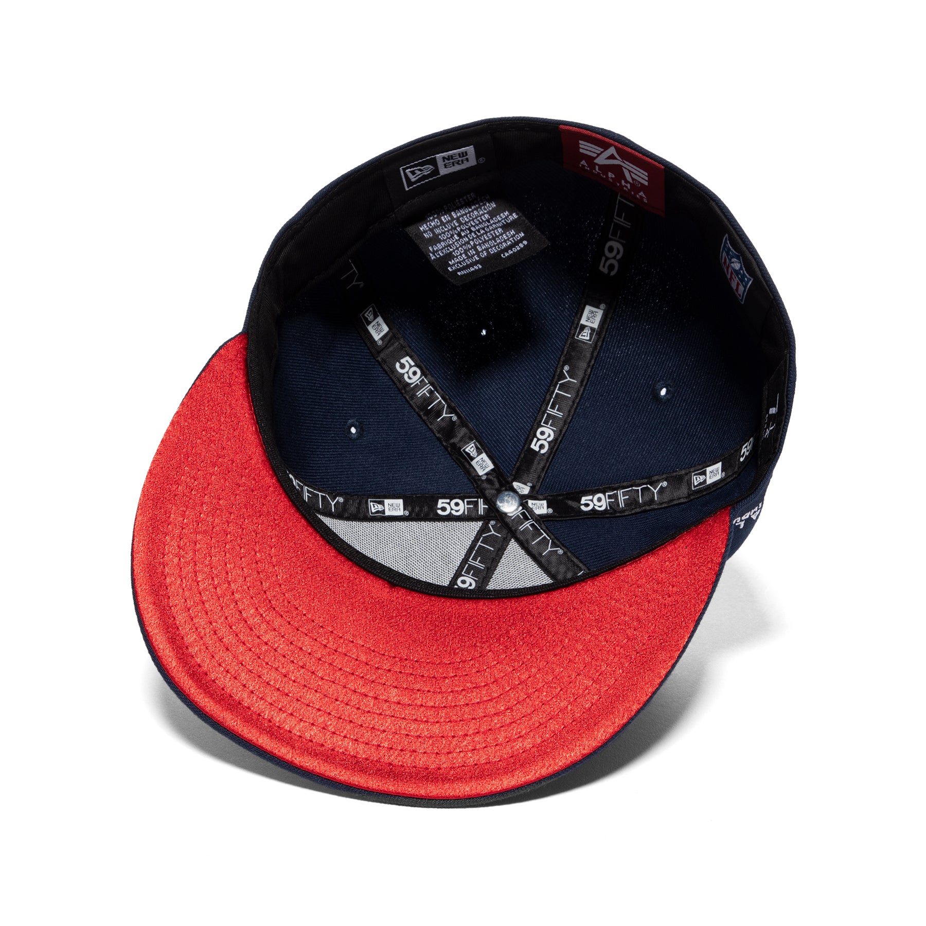 New Era New England Patriots 59Fift Fitted Concepts x Blue Alpha Industries Hat –