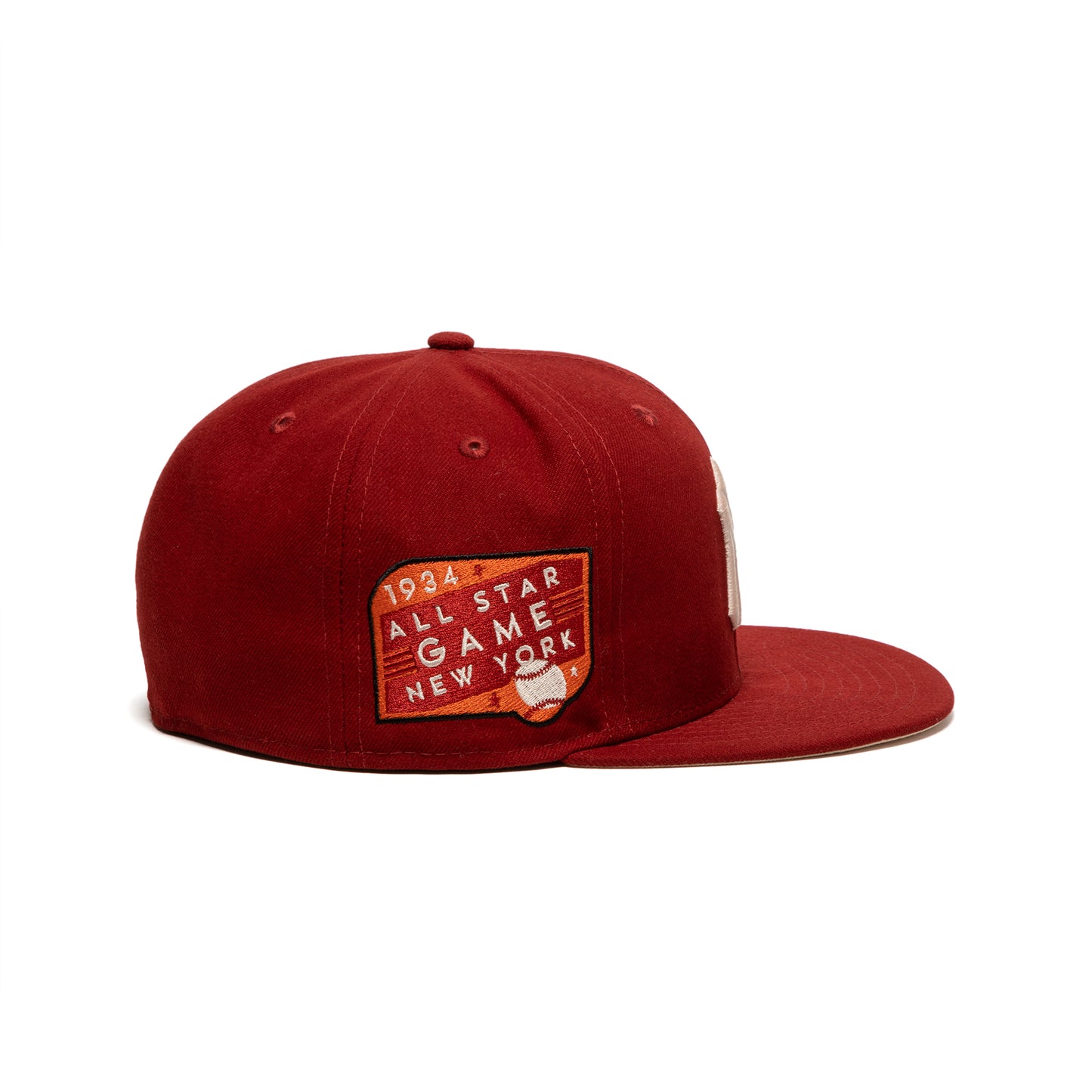 Concepts x New Era 59Fifty New York Yankees Fitted Hat (Red/Mango)