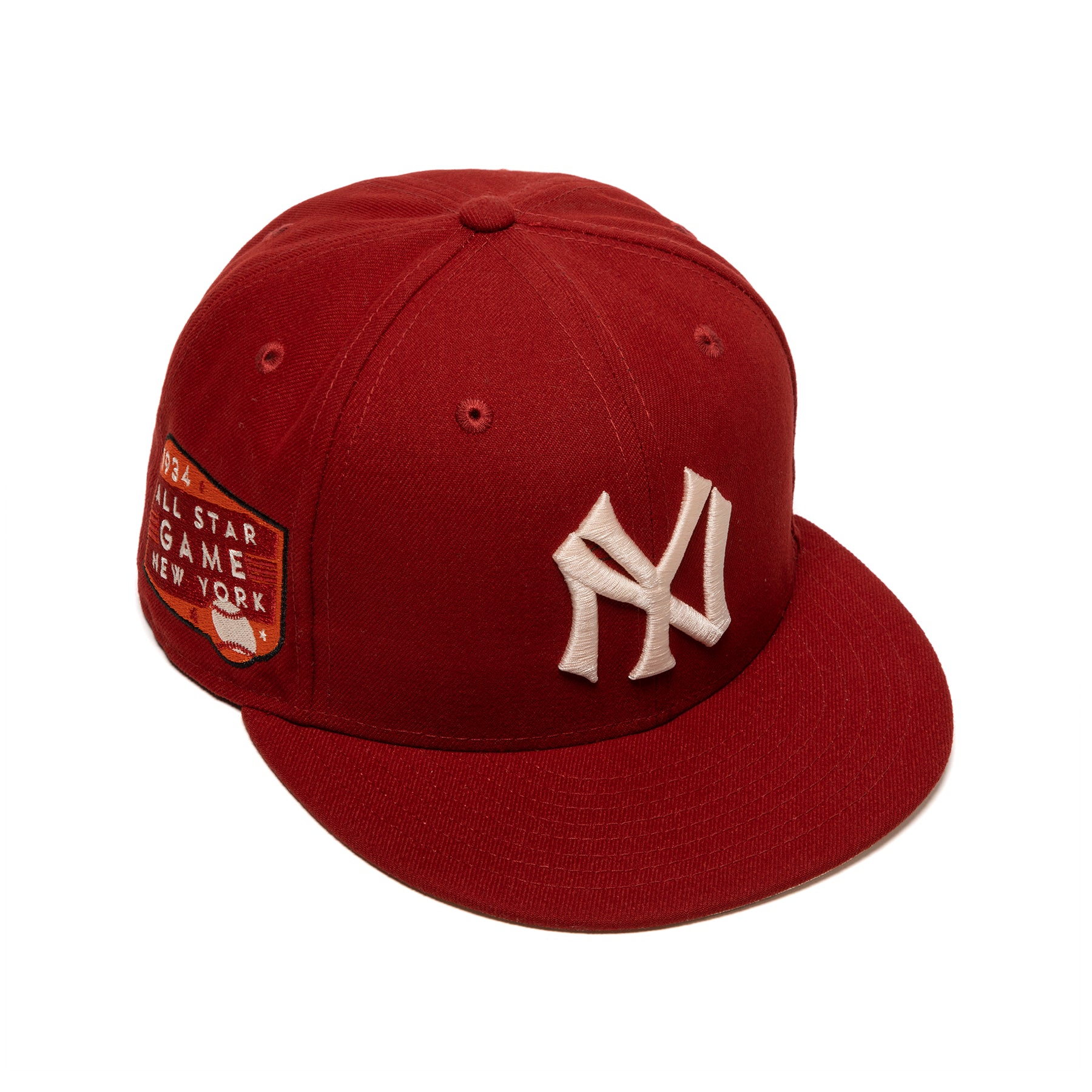 Concepts x New Era 59FIFTY New York Yankees Fitted Hat (Red/Mango) 7 3/4