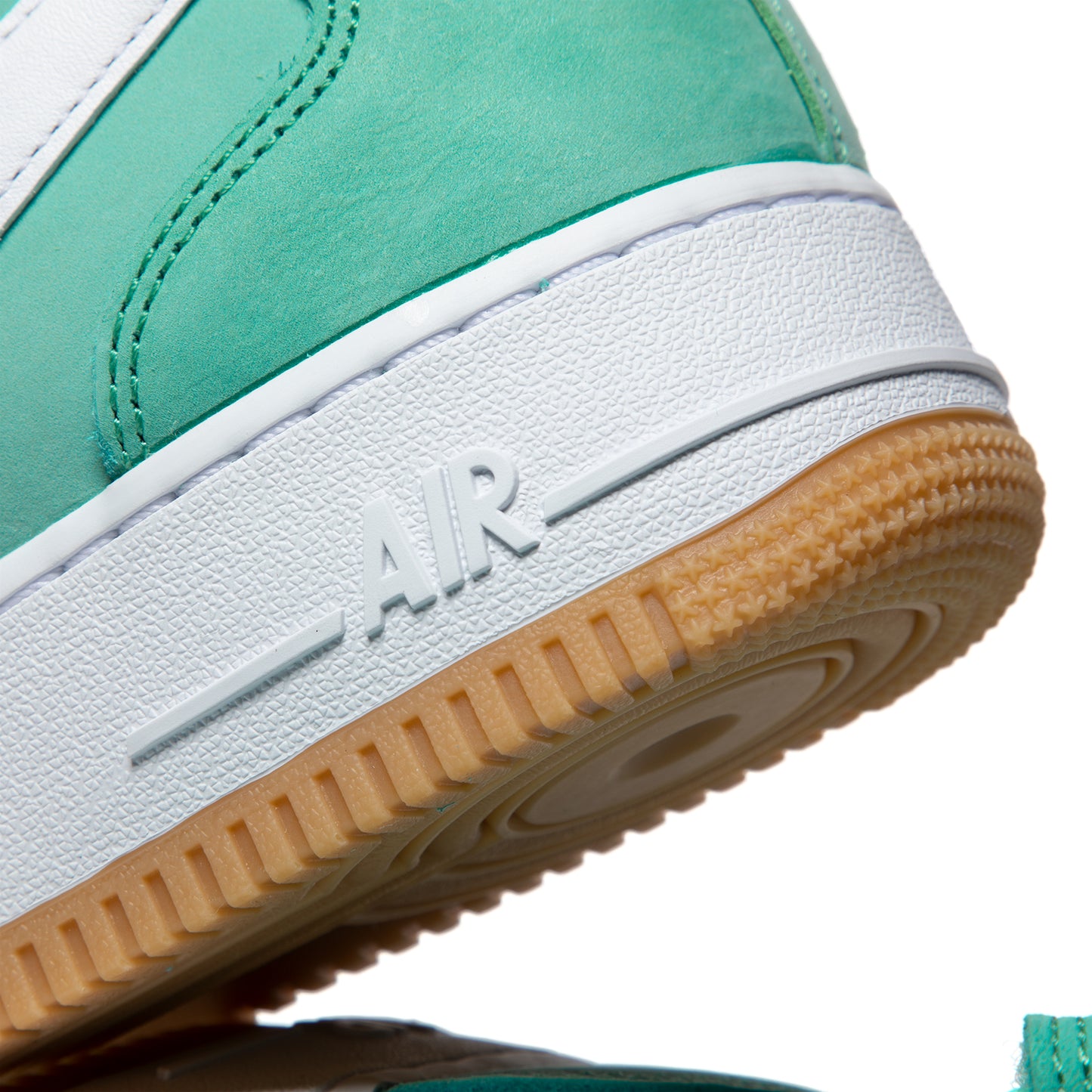 Nike Air Force 1 Mid PRM (Washed Teal/White/Gum Light Brown)