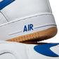 Nike Air Force 1 Low Retro (White/Royal Blue/Gum Yellow)