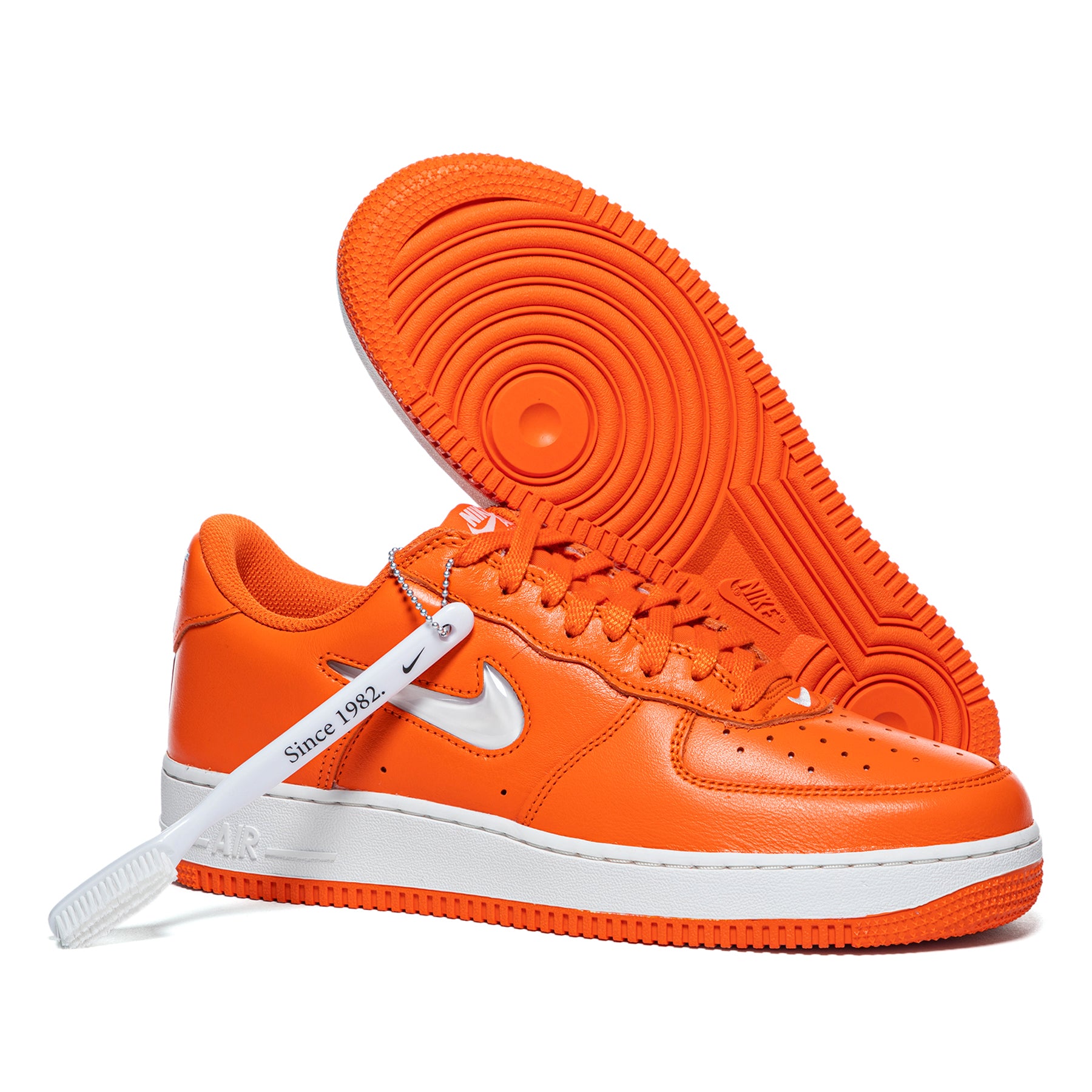Nike Air Force 1 Low Retro - Safety Orange / Summit White 9.5