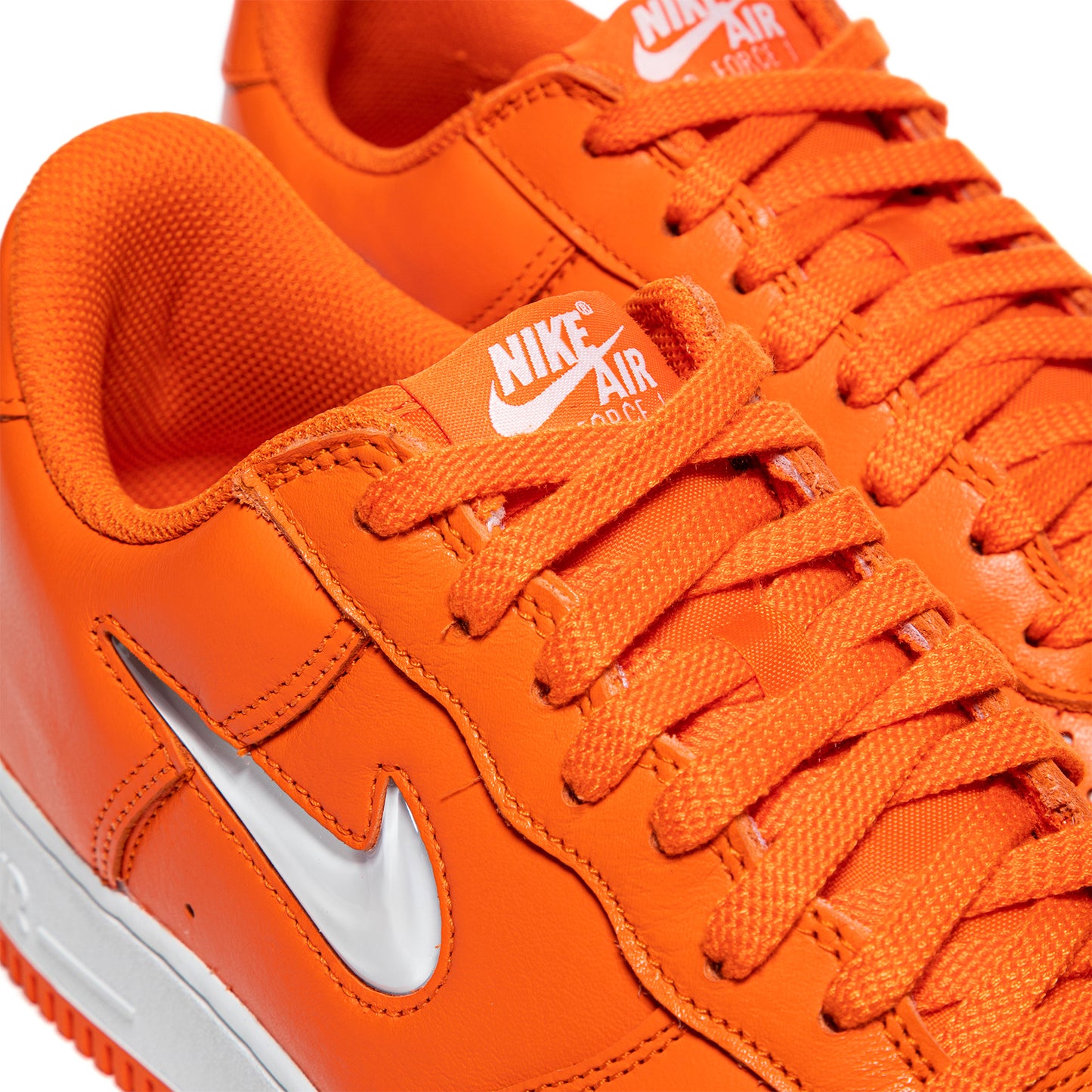 Nike Air Force 1 Low Retro Sneakers in Safety Orange & Summit White