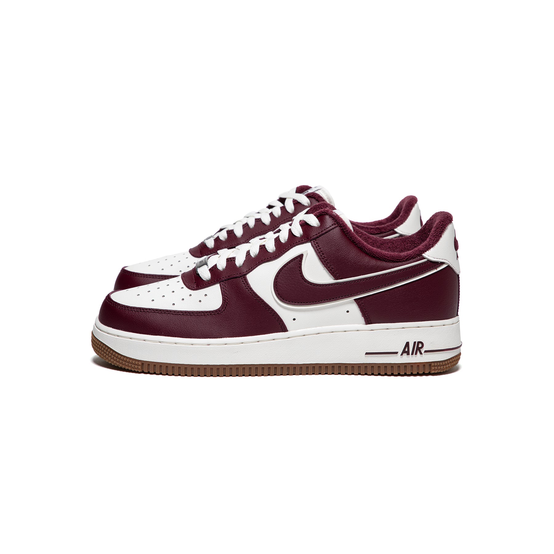 Nike Air Force 1 (Sail/Night Maroon/Gum Brown) – Concepts