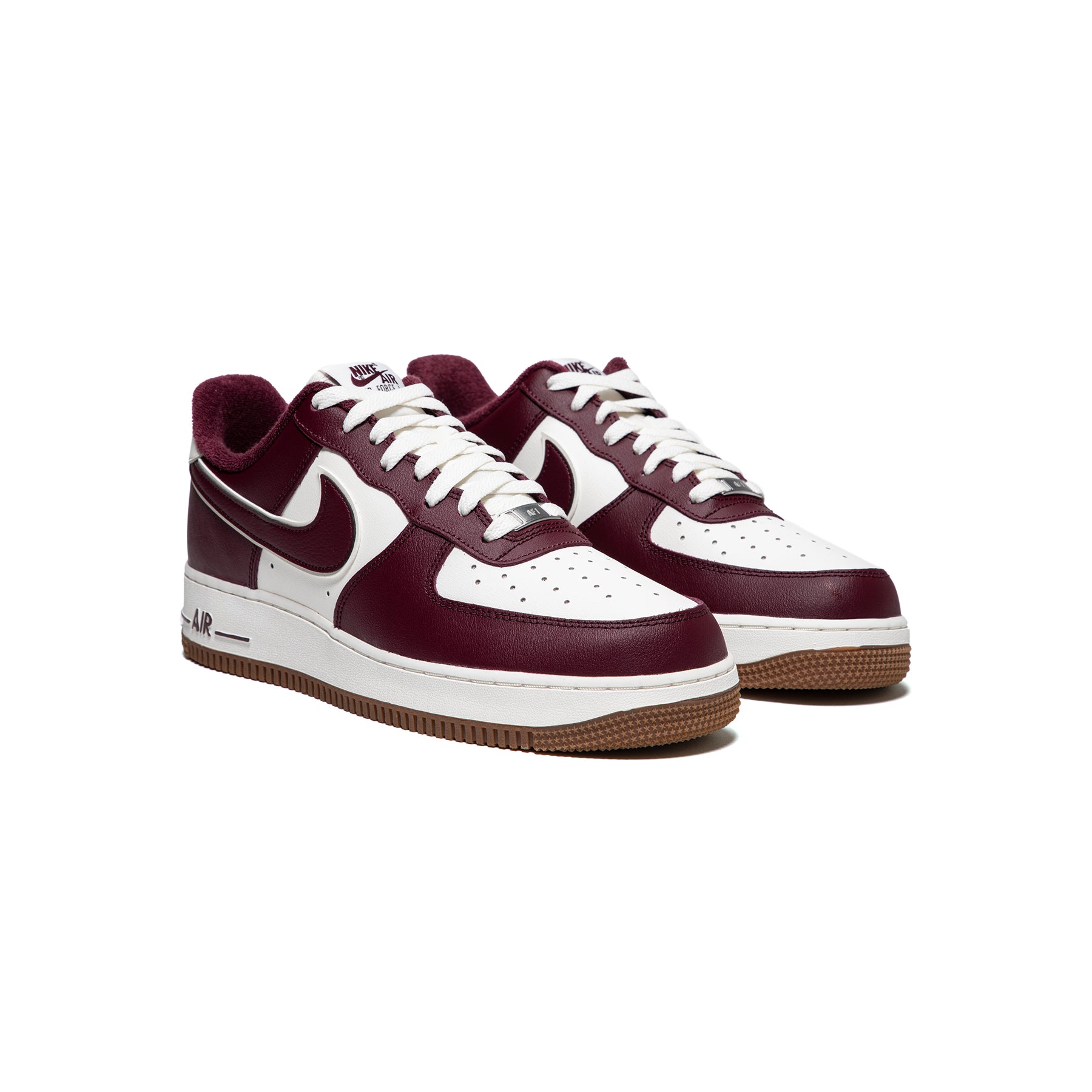 NEW NIKE AIR FORCE 1 '07 LV8 SAIL NIGHT MAROON DQ7659-102 Size 10.5 FAST  SHIP