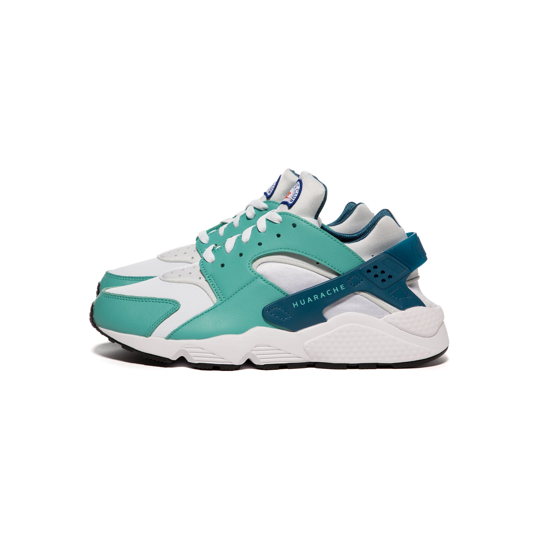 White and teal huaraches Clearance