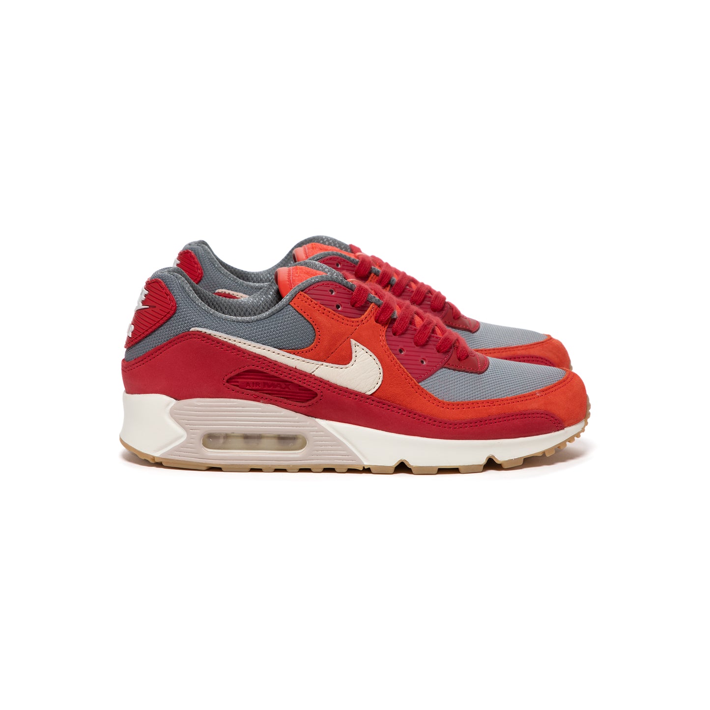 Nike Air Max 90 PRM (Gym Red/Pale Ivory/Habanero Red)