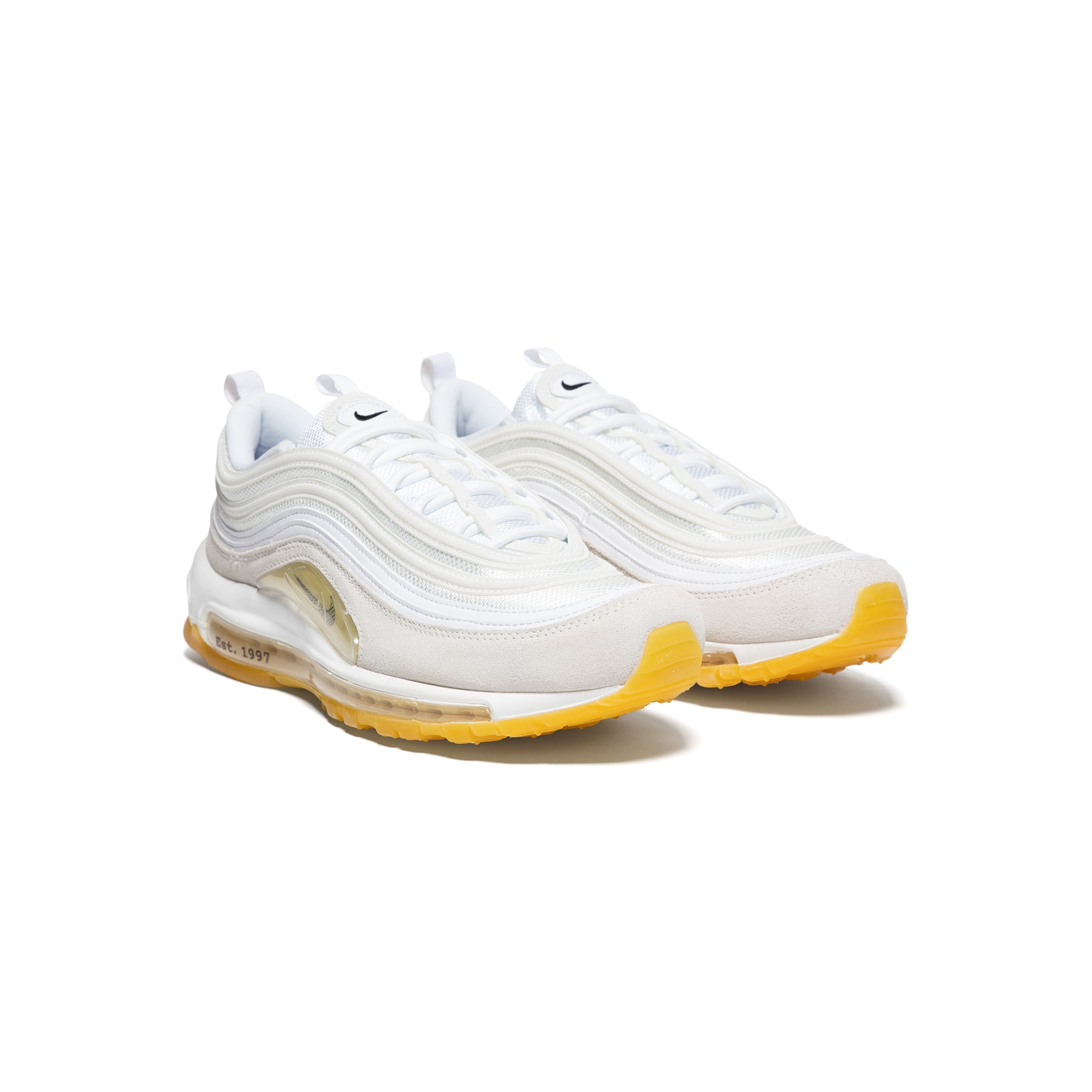 Nike air max 97 womens lemon yellow white Clearance