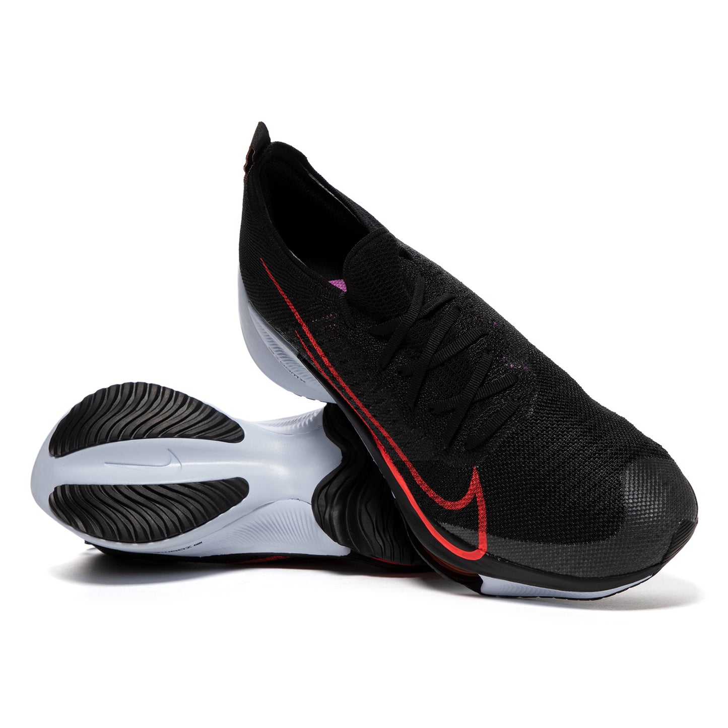 Nike Air Zoom Tempo NEXT% (Black/Flash Crimson/Hyper Violet)