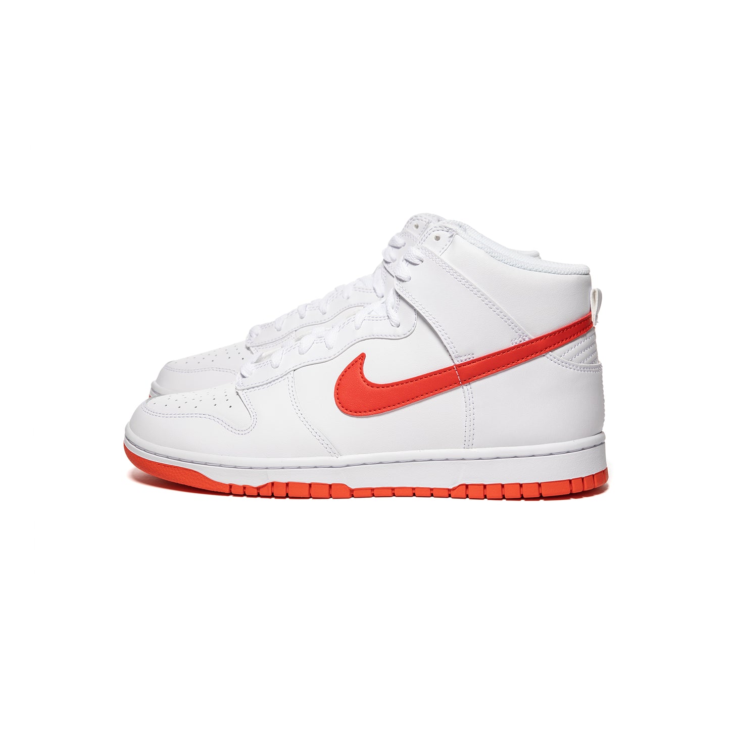 Nike Dunk Hi Retro (White/Picante Red)
