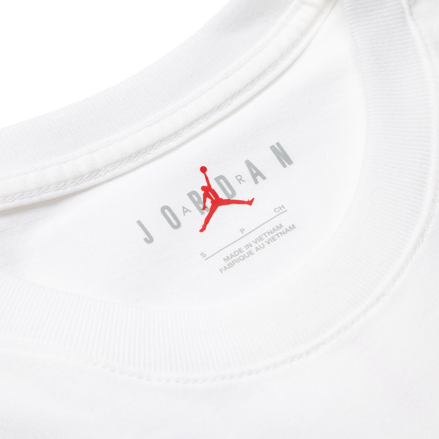 Nike Jordan Air T-Shirt (White/Black/Gym Red)