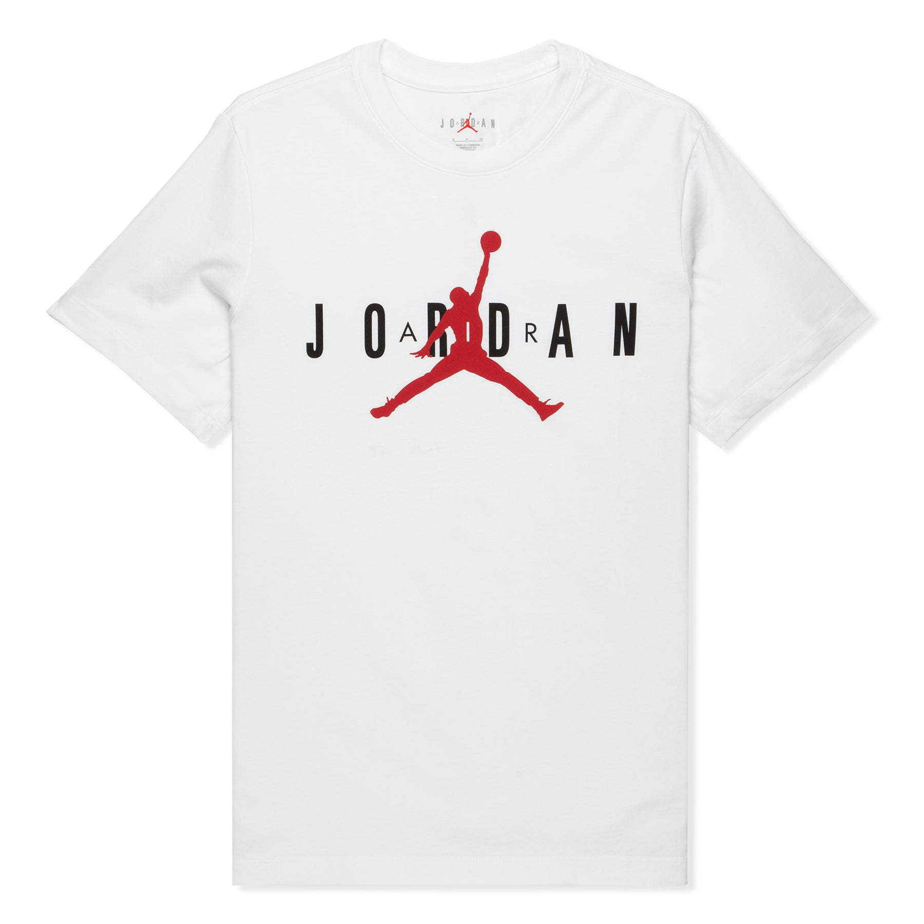 Nike Jordan Air Wordmark(White/Black/Gym Red) – Concepts