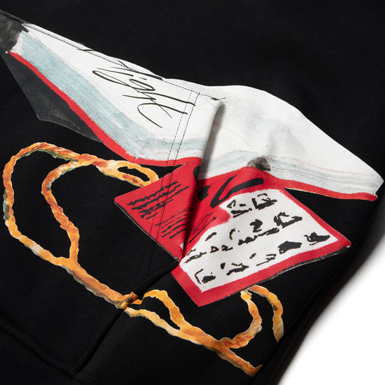 Nike Jordan Artist Series by Jacob Rochester Hoodie (Black/Sail/University Red)