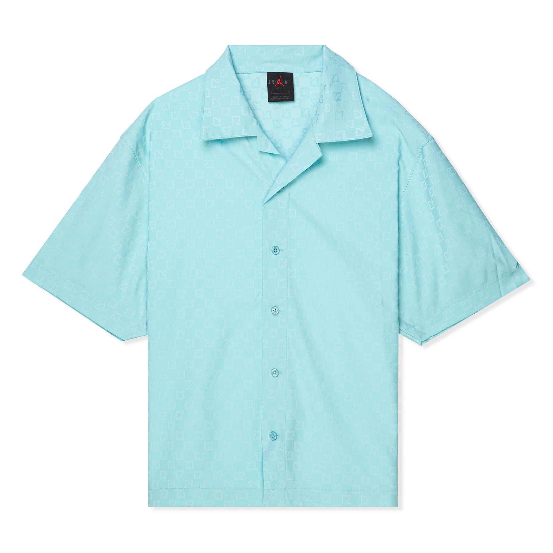 Jordan Essentials Button Up Shirt (Bleached Aqua) – CNCPTS