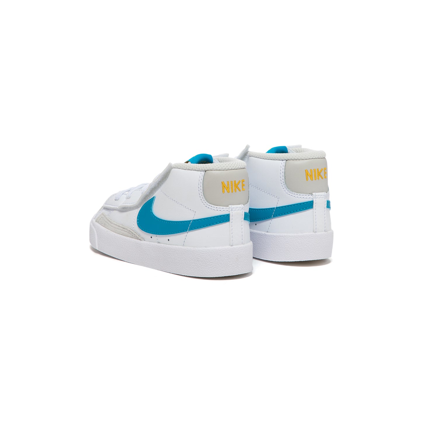 Nike Infant/Toddler Blazer Mid '77 (White/Laser Blue/Yellow Ochre/Light Bone)