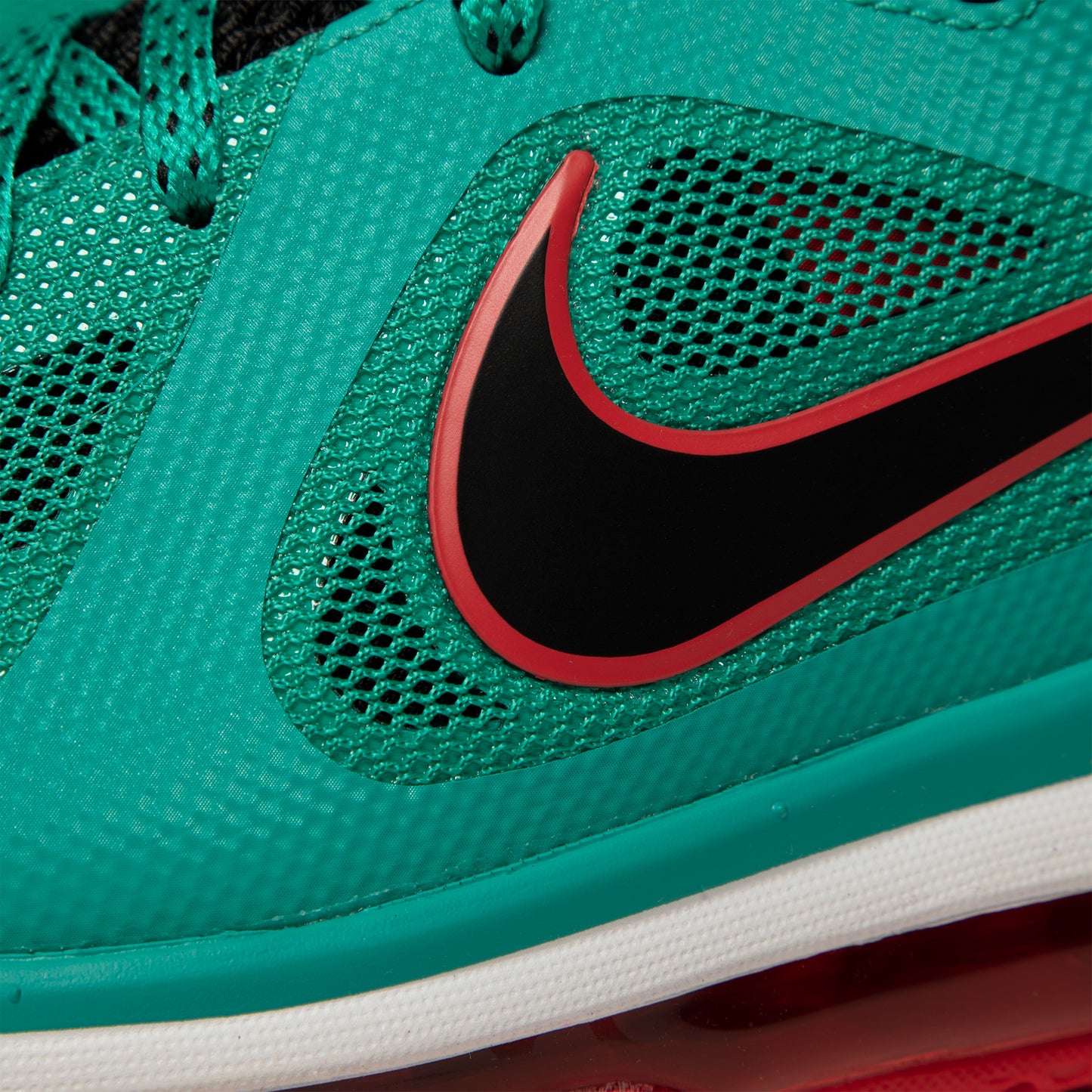 Nike Lebron IX Low (New Green/Black/Action Red/White)
